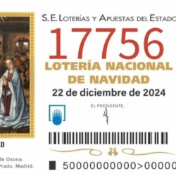 Décimo lotería Navidad